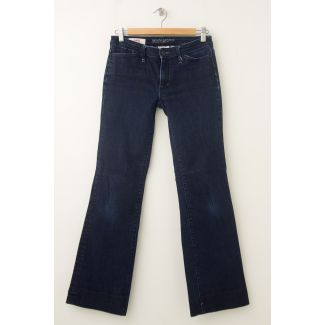 Banana Republic Classic Wide Leg Jeans Women's 2 (hemmed)