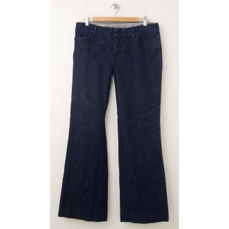 Banana Republic Classic Trouser Leg Jeans Women's 12 (hemmed)