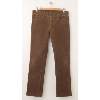 J. Crew City Fit Stretch Vintage Matchstick Cords Women's 28R (hemmed)