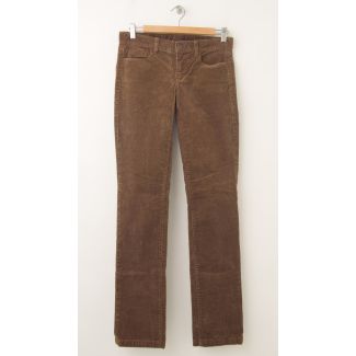 J. Crew City Fit Stretch Vintage Matchstick Cord Pants Women's 26R