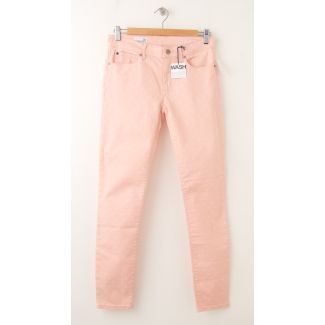 NEW Gap 1969 Polka Dot Legging Skimmer Jeans in Pale Peach