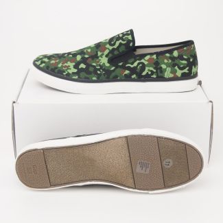 Gap Men's Pop Color Canvas Slip On Sneakers in Camouflage