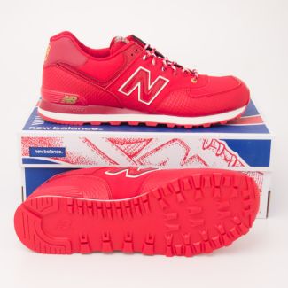 New Balance Men's Year of the Snake 574 Classics Shoes ML574SRE in Red