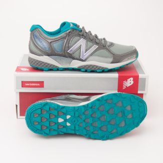 New Balance Women's 1110 Stability Trail Running Shoe in Grey WT1110R