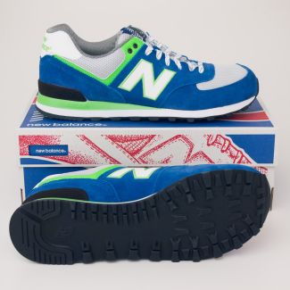 New Balance Men's Yacht Club 574 Classics Running Shoes ML574YCB Teal