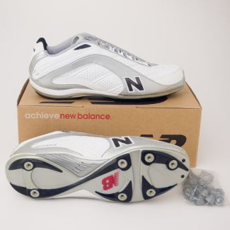 New Balance 991 Low Cut Football Cleats MF991LW White with Silver