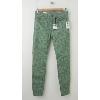 NEW Gap 1969 Legging Jean Skimmer in Green Floral 