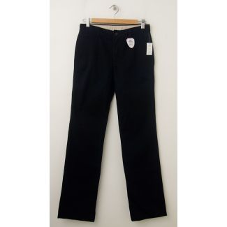 GapKids Boy's GapShield Uniform Straight Chino Pants in Basic Black