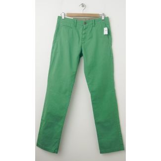 NEW Gap Men's Lived-In Slim Khaki Pants in Pixie Green 