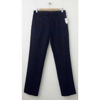NEW Gap Straight Fit Tailored Tweed Pants in Tapastry Navy