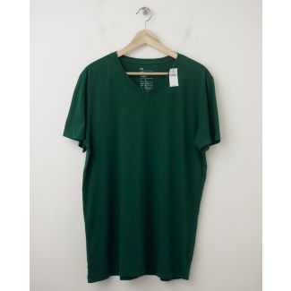 NEW Gap The Essential V-Neck Tee T-Shirt in Botanical Green