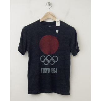 NEW GapKids Summer Olympics Tokyo 1964 Graphic Tee T-Shirt in Grey
