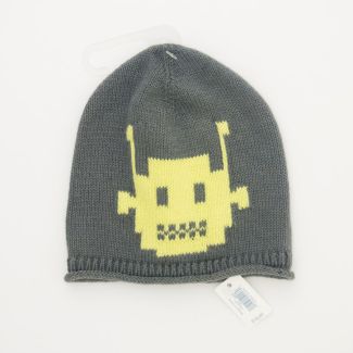 NEW babyGap Intarsia Robot Hat in Shadow