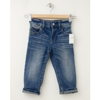 NEW babyGap Toddler Boy 1969 Faux Selvedge Original Fit Jeans in Medium Indigo