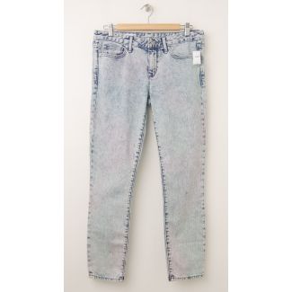 NEW Gap 1969 Marble Wash Always Skinny Skimmer Jean in Pastel Acid