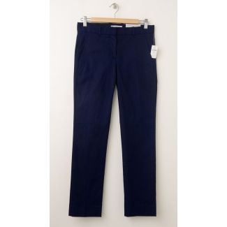 NEW Gap True Straight Piped Pants in Navy Uniform