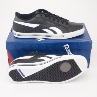 Reebok Men's Royal Complete Low Basketball Shoes V47340 in Black/White