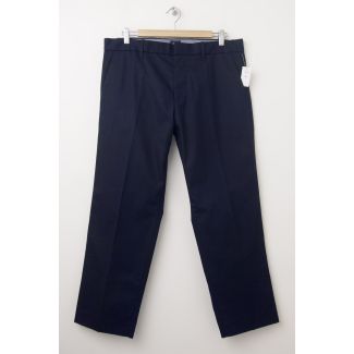 NEW Gap Straight Fit Tailored Khaki Pants in Blue Galaxy 