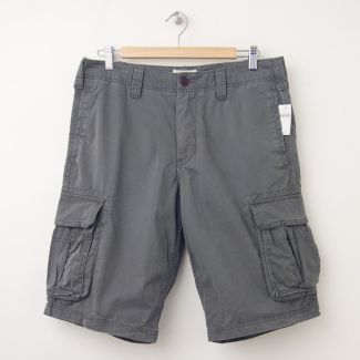 NEW Gap Basic Cargo Shorts in Shadow