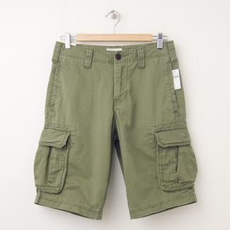 NEW Gap Basic Cargo Shorts in Garland Green 