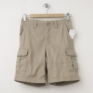 GapKids Boy's GapShield Uniform Cargo Shorts in Cargo Khaki