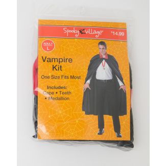 Spooky Village Halloween Vampire Kit Adult L