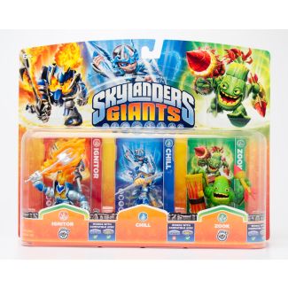 Activision Skylanders Giants Triple Pack #2 (Ignitor, Chill, Zook)