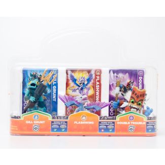 Activision Skylanders Giants Gill Grunt, Flashwing, and Double Trouble 3 Pack