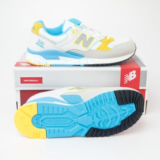 New Balance Women's 530 '90s Running Shoes W530PSB in Grey/White/Bayside