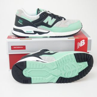 New Balance Women's 530 '90s Classic Running Shoes W530PIK in Grey/Mint