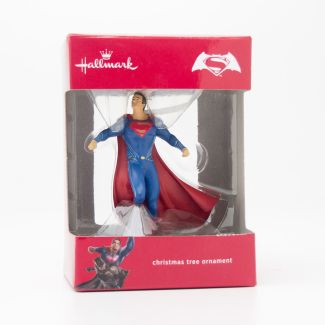 Hallmark Batman v. Superman Superman Christmas Tree Ornament 2016