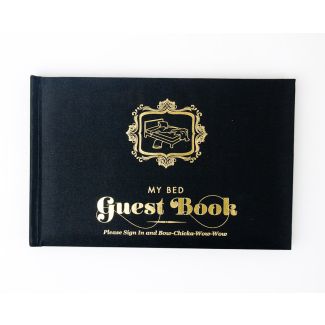 Knock Knock My Bed Guest Book