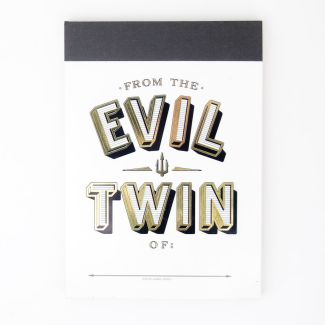 Knock Knock Alter Ego Pad - From the Evil Twin Of: