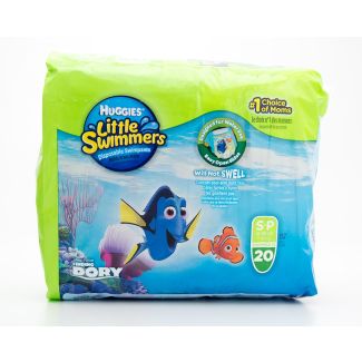 Huggies Little Swimmers Disposable Swimpants Small (16-26lbs) Pack of 20