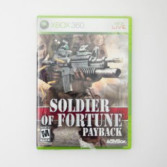 Soldier of Fortune Payback for Microsoft Xbox 360