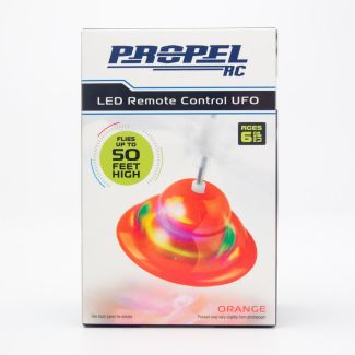 Propel RC LED Remote Control UFO - Orange 