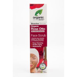 Organic Doctor Skincare Organic Rose Otto Face Scrub 4.2 fl oz