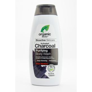 Organic Doctor Bioactive Skincare Activated Charcoal Purifying Body Wash 8.5 fl oz