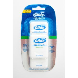 Oral-B Glide Pro-Health Mint Floss 3 Pack (3 x 54.6 yd)