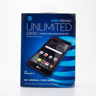 AT&T Prepaid LG Phoenix 3 Prepaid Smartphone
