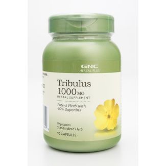 GNC Tribulus 1000mg Herbal Supplement 90 Capsules