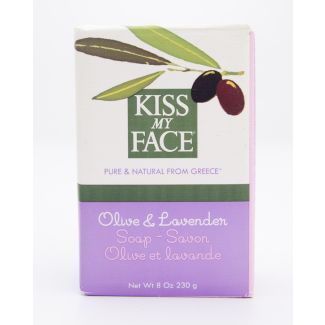 Kiss My Face Olive Oil Soap Olive & Lavender net wt 8 oz