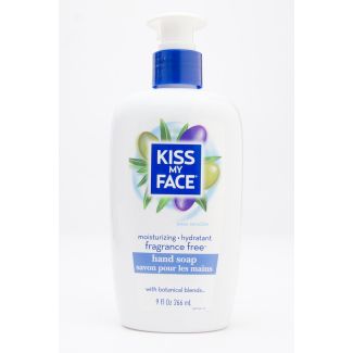 Kiss My Face Moisturizing Fragrance Free Hand Soap 9 fl oz