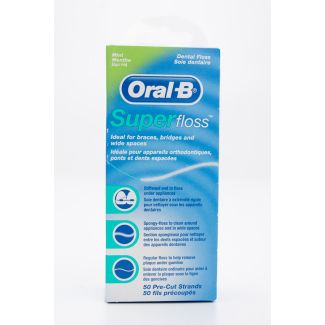 Oral-B Super Floss 50 Pre-Cut Strands
