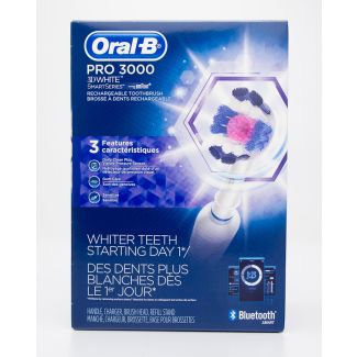 Oral-B Pro 3000 3D White Smart Series Electronic Toothbrush