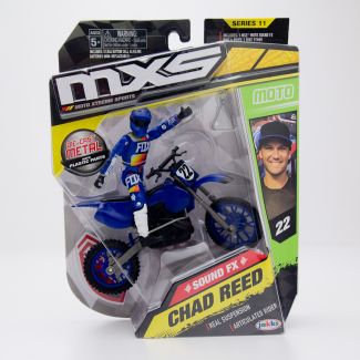 MXS Motocross Sound FX Bike & Rider Series 11 Chad Reed #22 by JAKKS Pacific