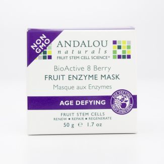 Andalou Naturals BioActive 8 Berry Fruit Enzyme Mask Age Defying 50 g (1.7 oz)