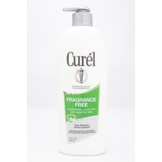 Curel Fragrance Free Comforting Lotion for Dry, Sensitive Skin 13 fl oz
