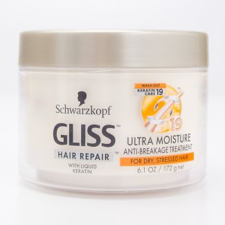 Schwarzkopf Hair Repair Ultra Moisture Anti-Breakage Treatment for Dry Stressed Hair 6.1 oz (172 g)