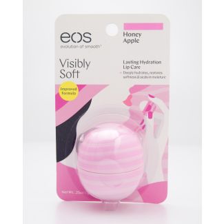 EOS Honey Apple Visibly Soft Lasting Hydration Lip Care net wt .25 oz